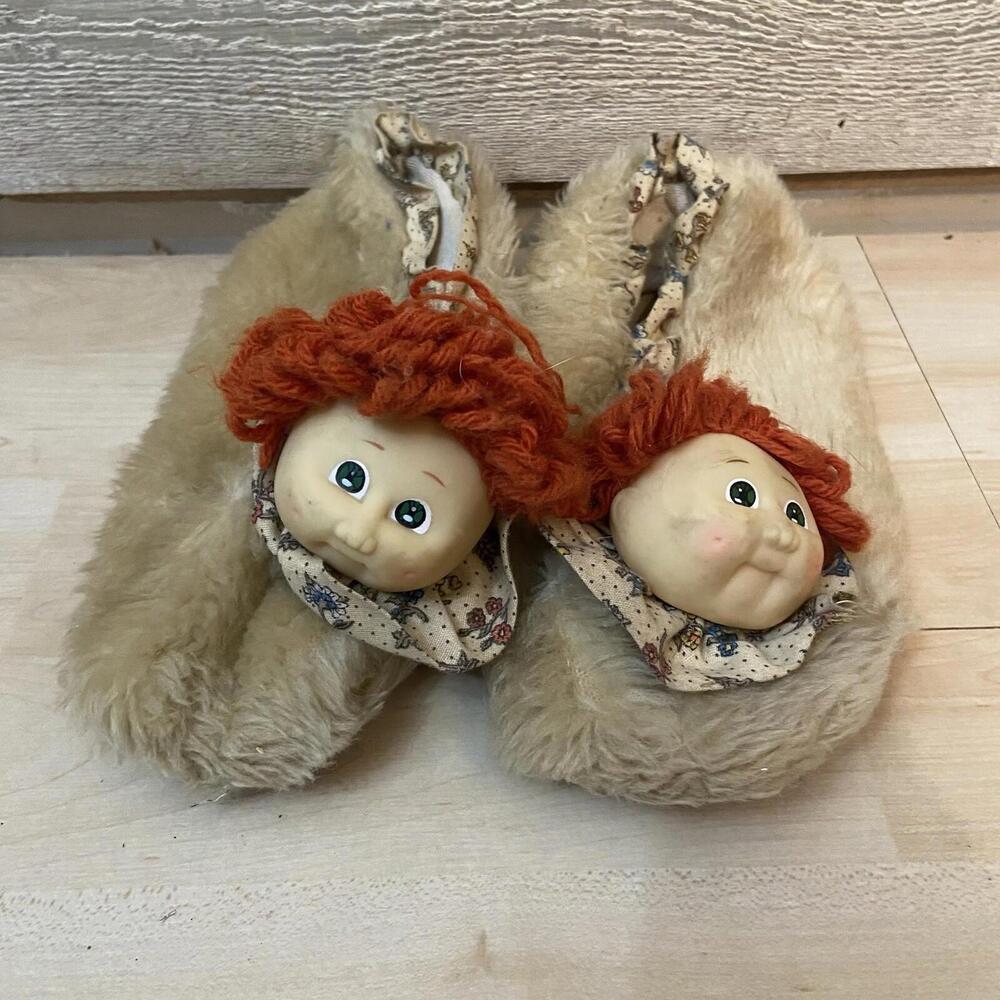 Vtg Cabbage Patch Dolls Slippers 1984 - Picture 2 of 16